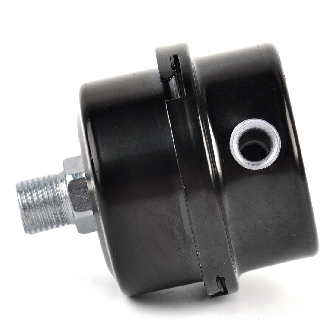 1/2" 12.5mm Thread Metal Air Compressor Intake Filter Noise Muffler Silencer Li