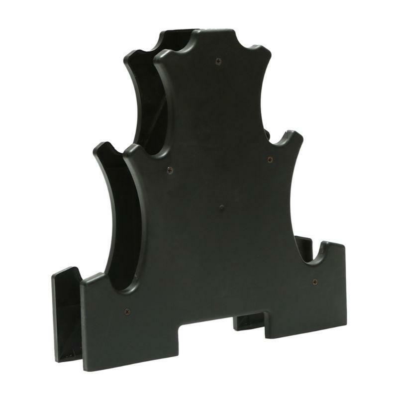 3 Tier Dumbbell Rack Holds up to 100lbs Gym Fitness Exercise Dumbbell Holder