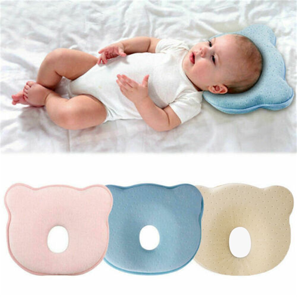 Cushion Prevent Flat Head Infant Pillow Memory Foam Positioner Baby Pillow