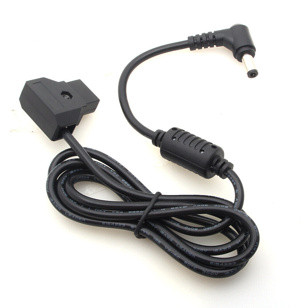 100cm D-Tap  Male  Plug Power Supply Cable for DSLR Rig Black