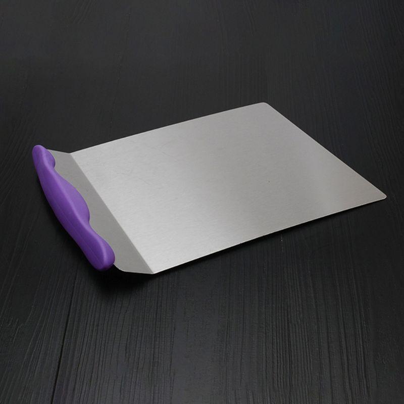 Transfer Shovel Stainless Steel Cookie Spatula Bottom Mover Scraper for Baking
