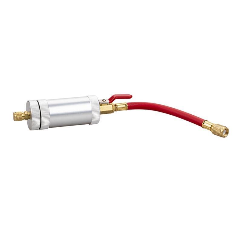 Quick Coupler 1/4" 1OZ Hand Turn Screw-in Coolant Filling Tube Injection Tool