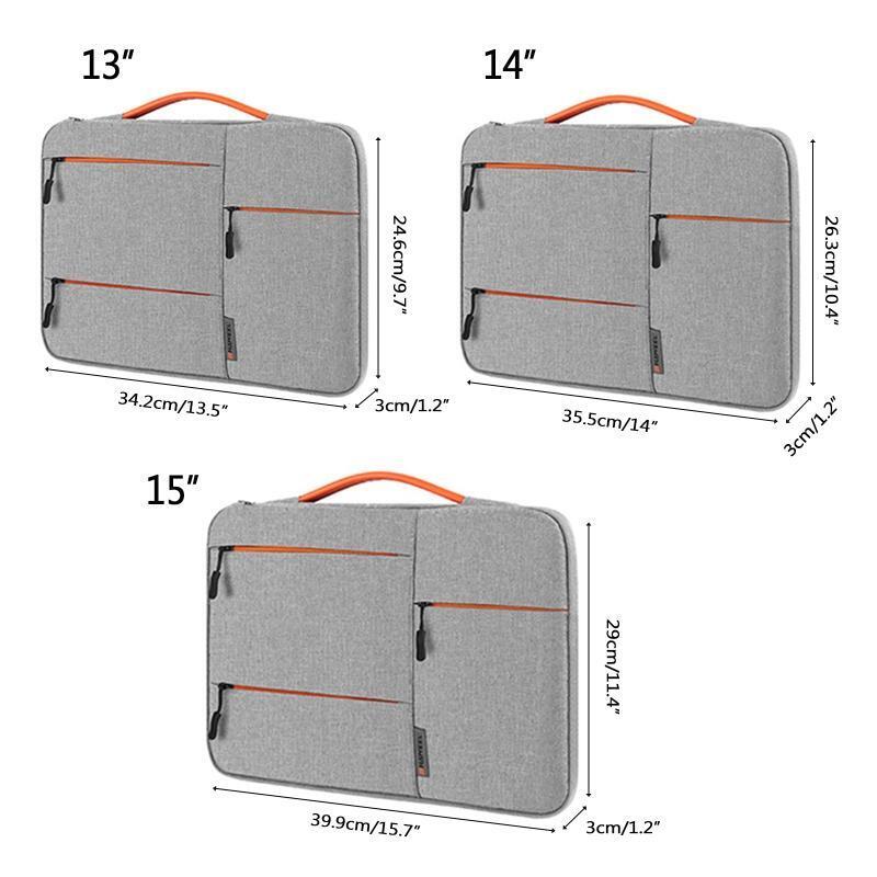 Notebook Sleeve Case Handbag For 10" 13" 14" 15 Inch Laptop Waterproof Liner Bag
