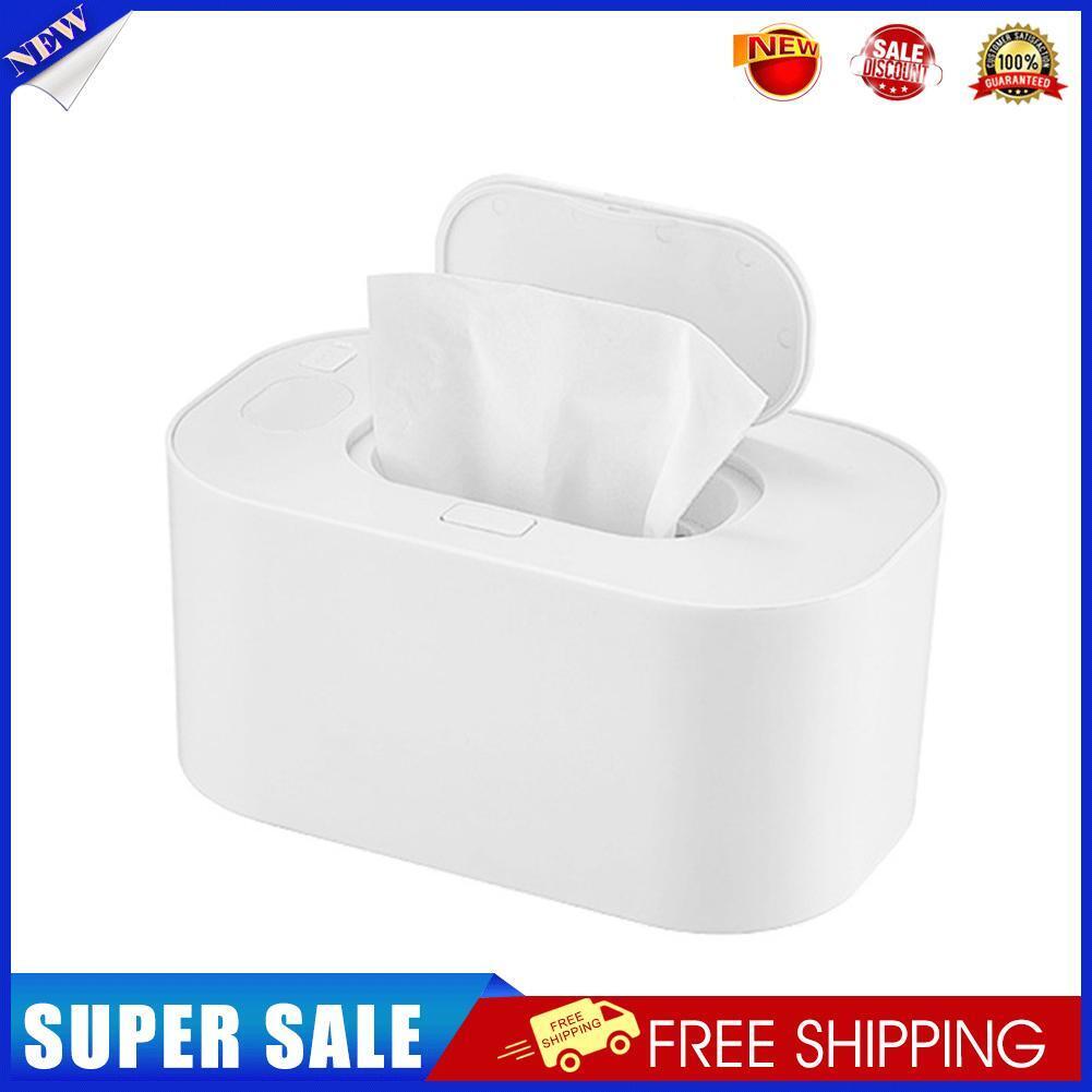 USB Baby Wet Wipes Heater Home Car Tissue Paper Warmer Warming Box (White)