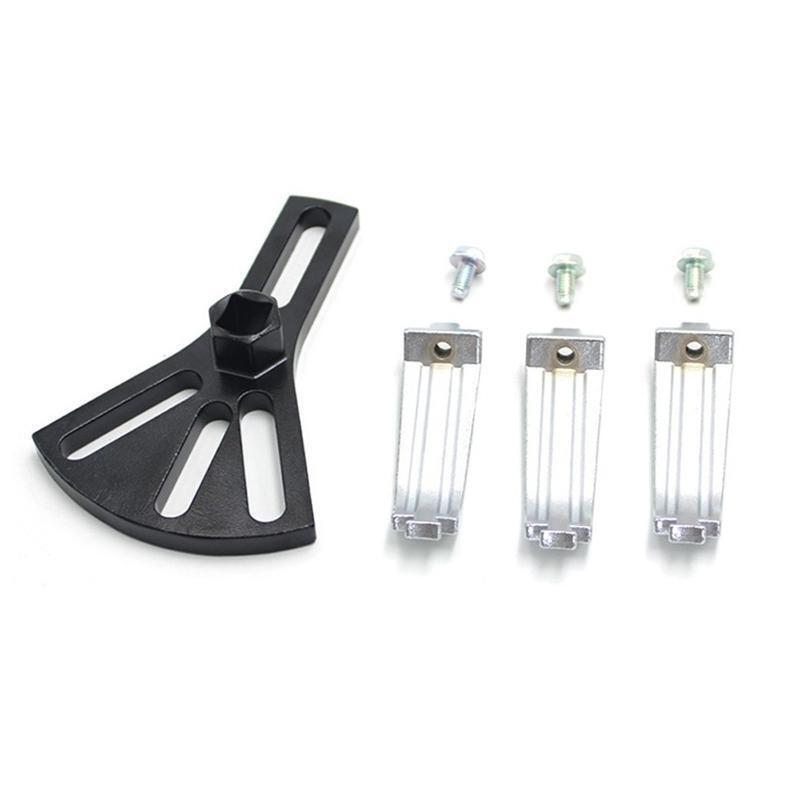 Fuel Pump Removal Tool Carbon Steel Oil Pump- Cover Wrench 3 Claws Type for Car