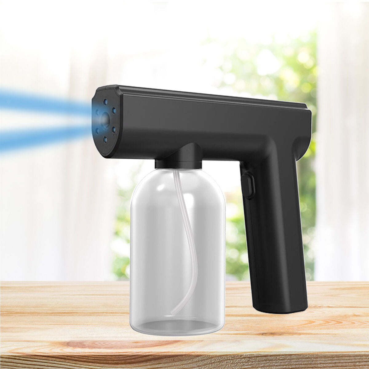 Handheld Nano Atomizing Disinfection Sanitizer Sprayer Gun Fogger Cordless 300ML