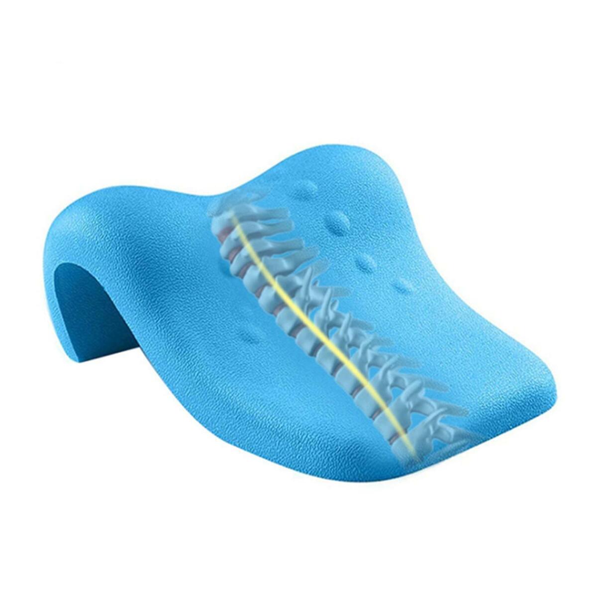 Cervical Traction  Durable Chiropractic Pillow with Massage