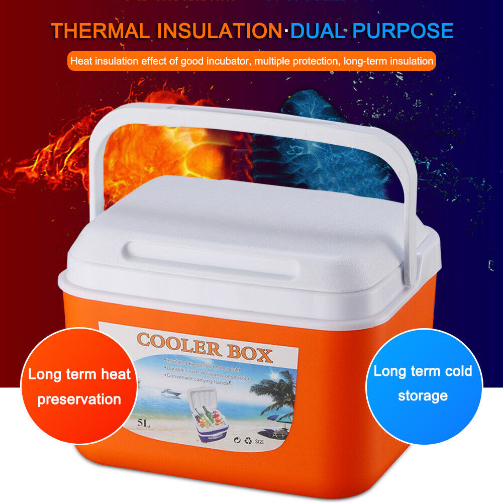 5L Refrigerator Outdoor Picnic Freezer Heat Preservation Portable Icebox