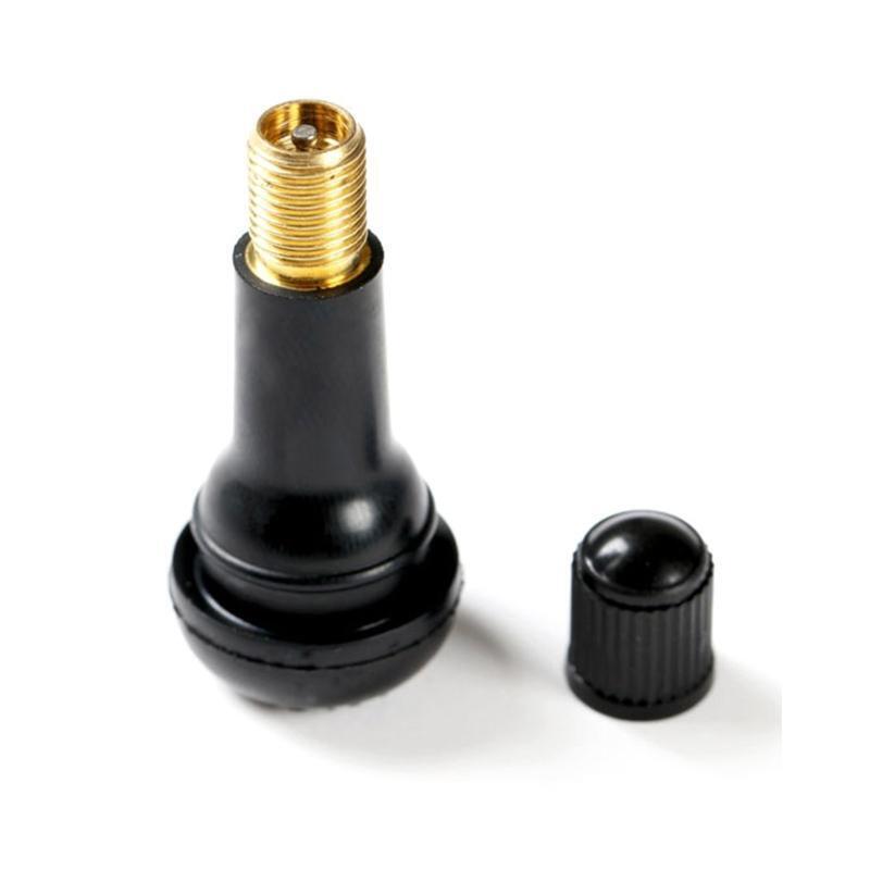 Car TR413 Snap-In Tire Tyre Valve Stem Short Pneumatic Valve Cap Cover Short Rod
