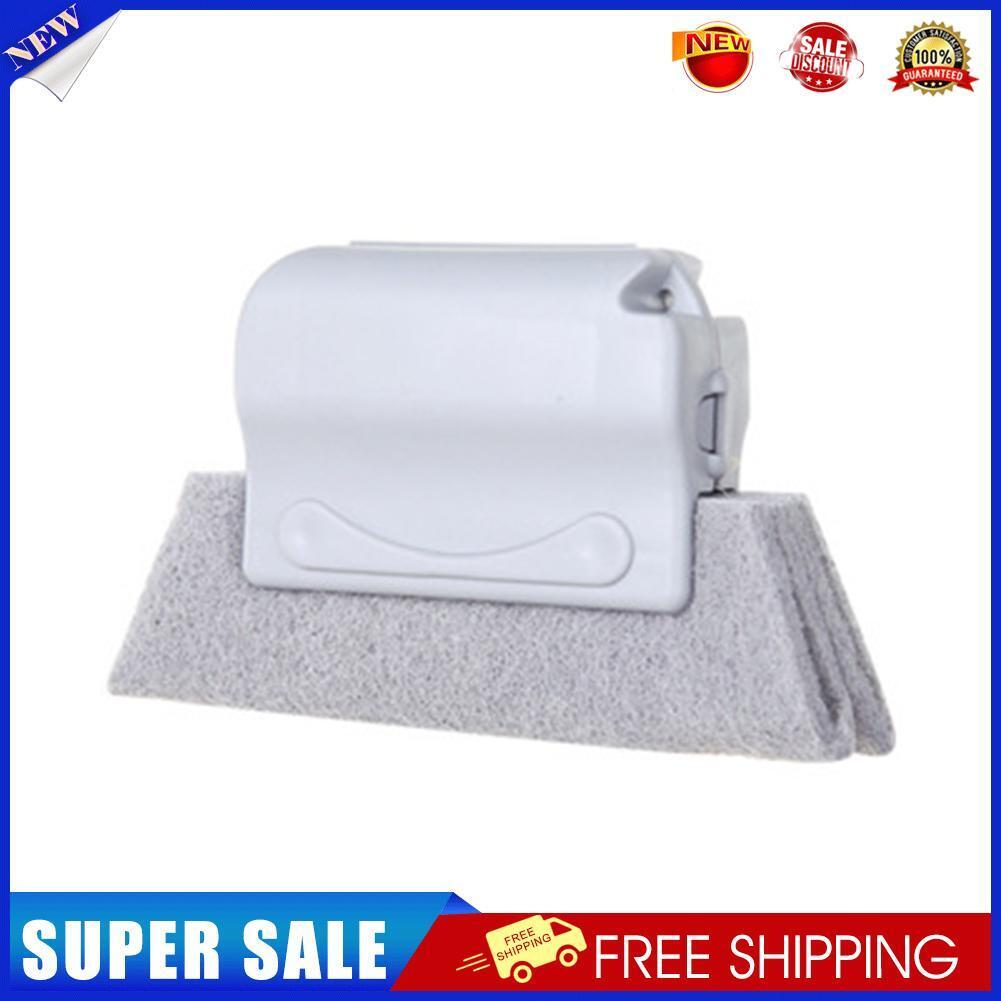 Window Groove Cleaning Brush Cleaning Tool Mini Sill Sweeping Brush (Grey)