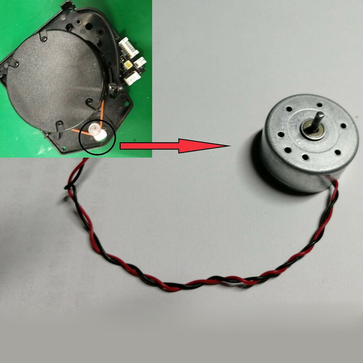 LIDAR Motor Cable Wire for Neato D2 D3 D4 D5 D6 D7 Vacuum Cleaner Fix Error 3000