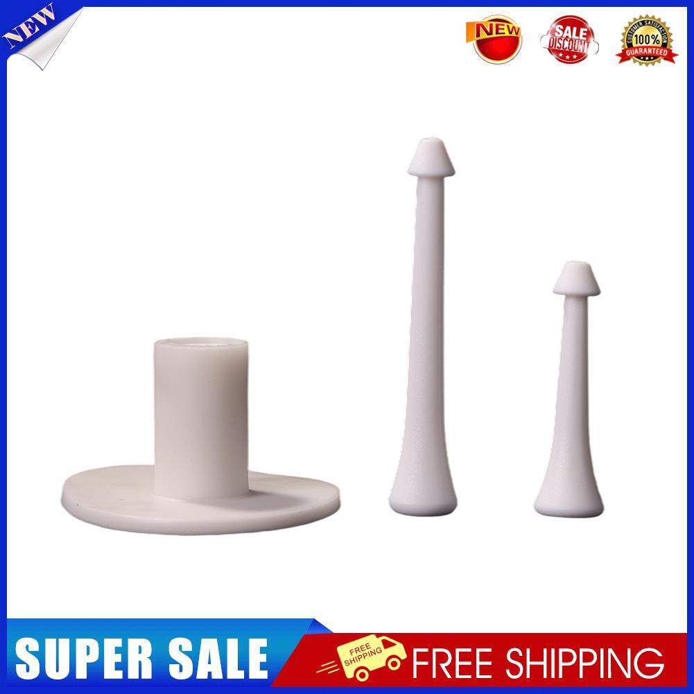 Rubber Golf Tees Kit Training Practice Tool Golf Balls Holder Tees White