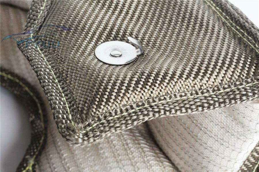 T4 Titanium Silica Stainless Steel Wire Turbocharge Turbo Blanket Shield Barrier