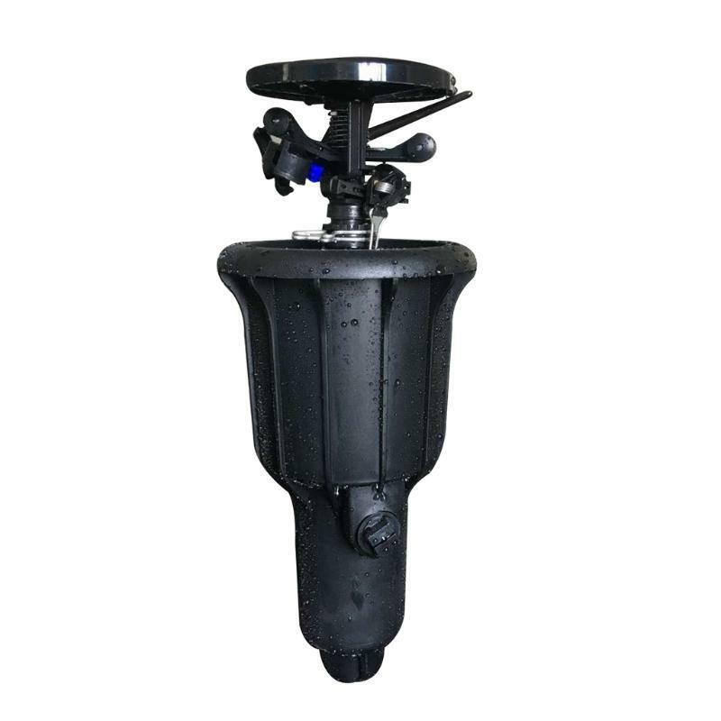 Watering Equipment Rotating Nozzle Black Rotating Sprinklers for Yard Gard