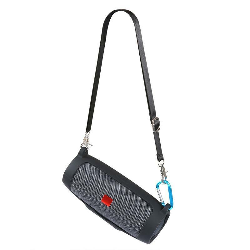forJBL CHARGE ESSENTIAL Speaker Protective Silicone Case with Shoulder Strap