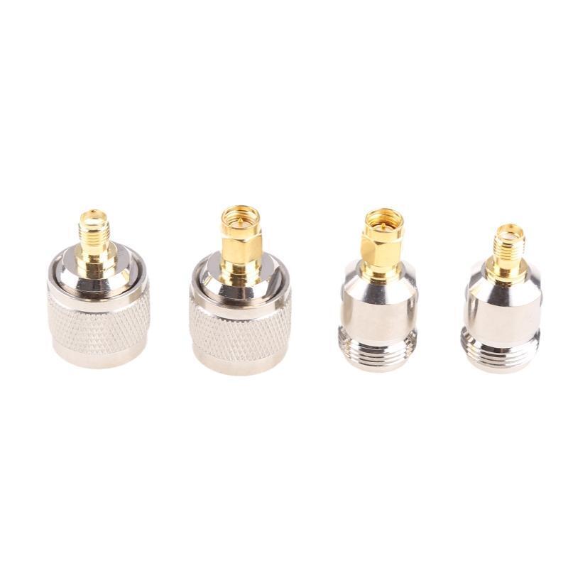 RF Coaxial Connector Kit SMA to N BNC TNC F Type Connectors Kits N to SMA