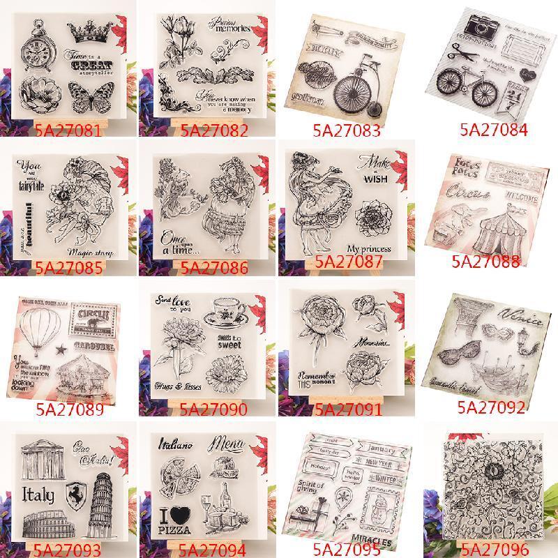 Balloon Clear Silicone Seal Stamp For DIY Album Scrapbooking Photo Card Decor