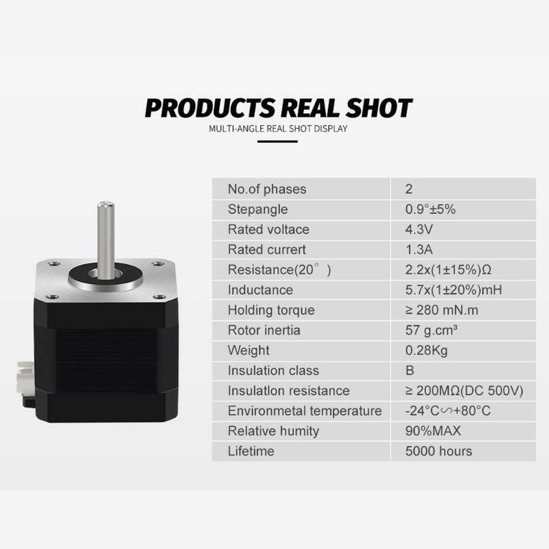 Nema17 Stepper Motor 0.9 degree motor 42 Motor Nema 42BYGH 1.5A 38mm 17HS4401