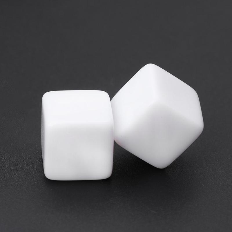 Acrylic Blank Dice 6 Sided Party Family DIY Games for Party,DIY Games,Kids Print