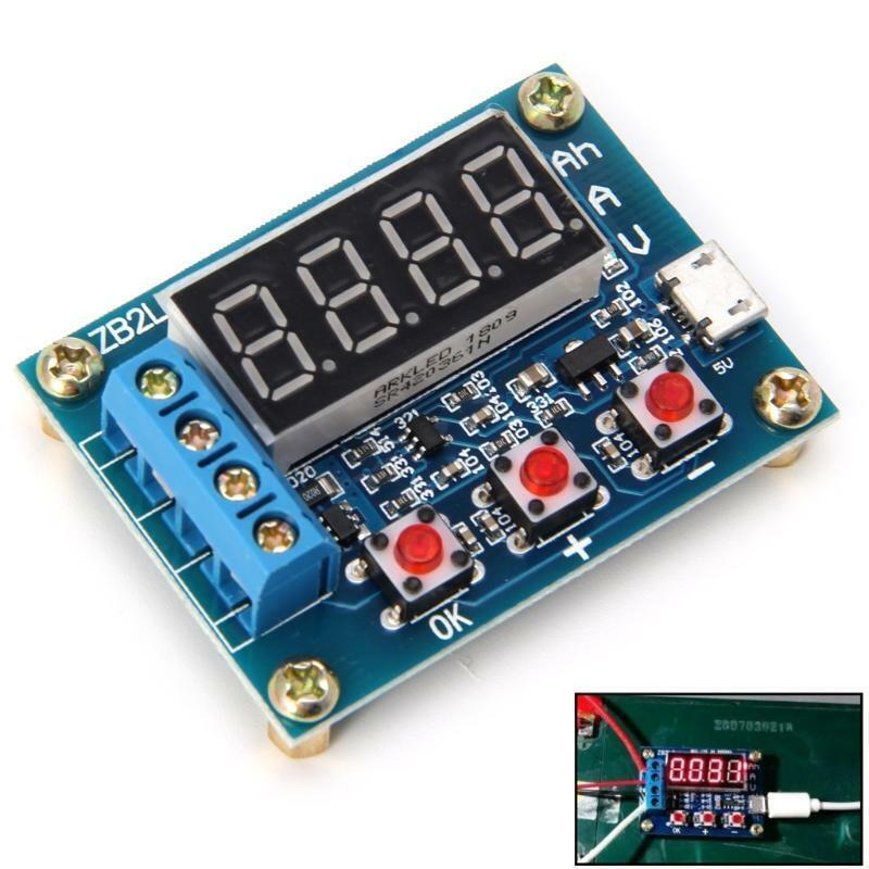 ZB2L3 Li-ion Lithium Lead-acid Battery Capacity Meter Discharge Tester Analyzer