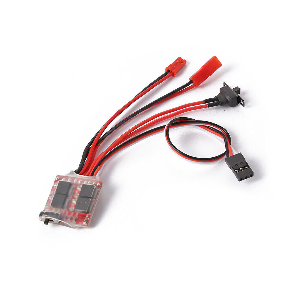 Two-Way Electronic Speed Controller ESC Brushed Motor Controller for RC Car