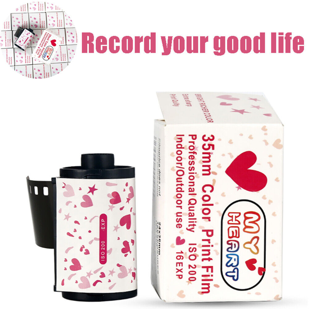 12pcs Kids Camera Film 35mm Film Universal Children Camera Accessories (G)