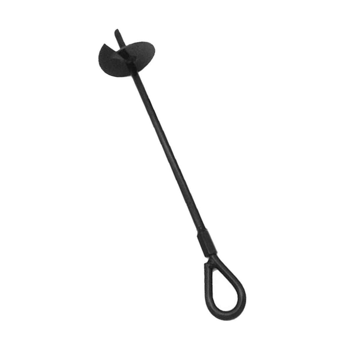 Steel Ground Anchor Trampoline Accessories Tie Down Drill Bit for Camping