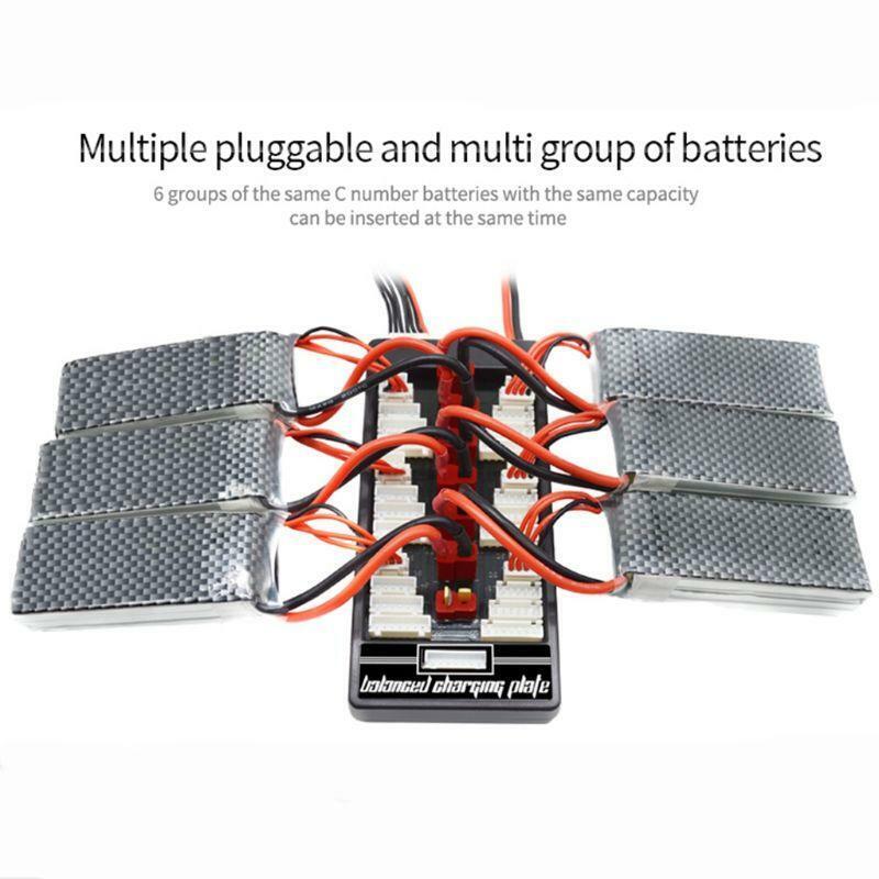 High Quality 2S-6S Lipo Parallel Charging Board Charger Plate T Plug for Imax B6