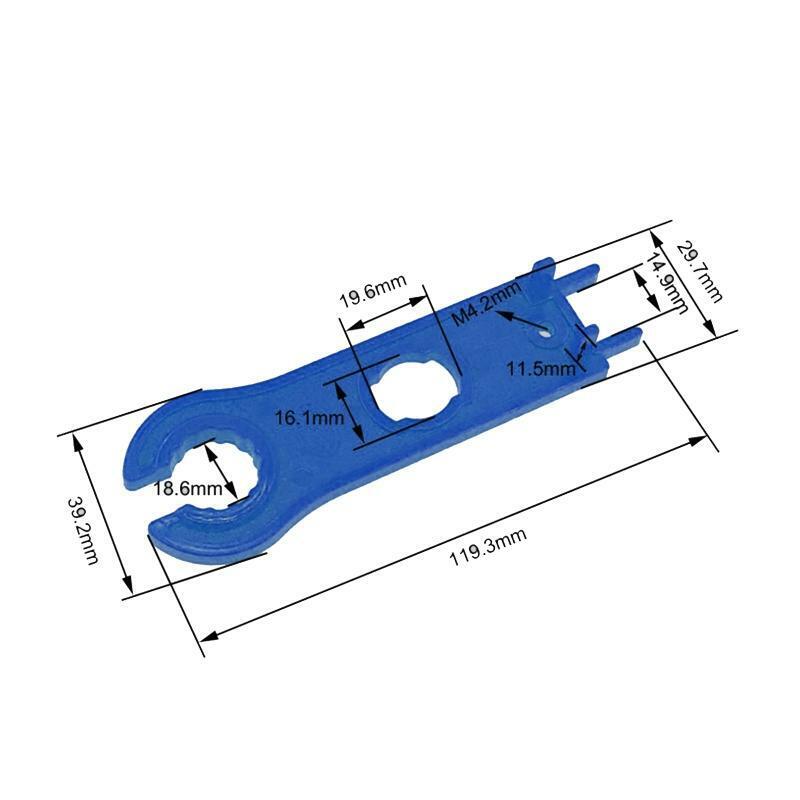 Solar Spanner Wrench for Connectors Plastic Wrench Installation Tool