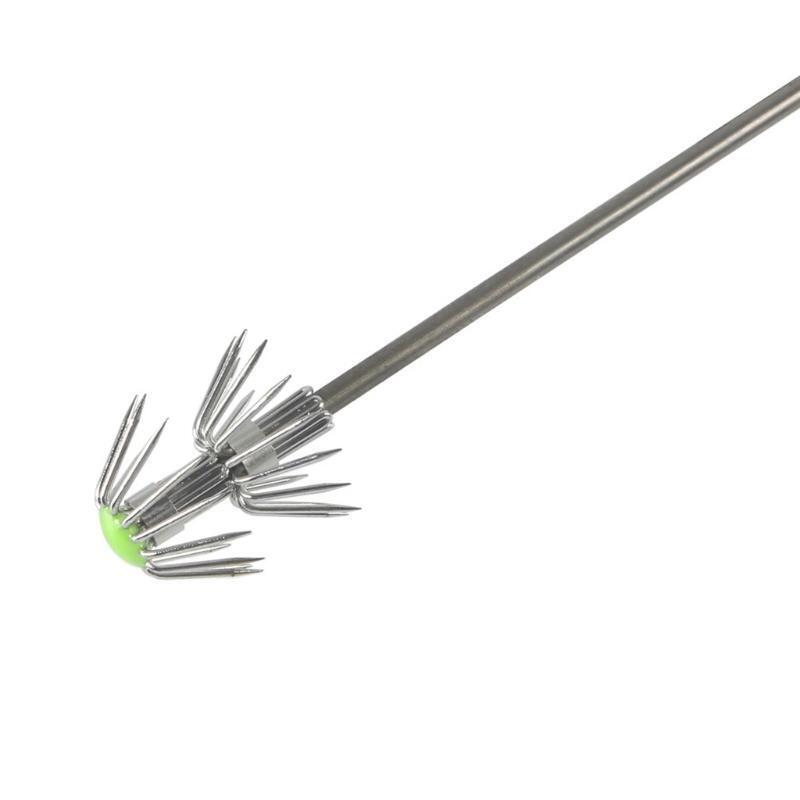 Stainless Steel Double Layers Umbrella Squid Octopus Jigging Fishing Hook Tackle
