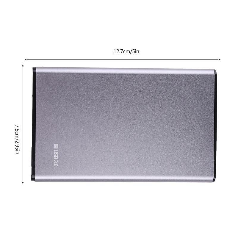External Hard Drive Enclosure for 2.5 Inch Sata SSD HDD USB 3.0 to Sata III Case