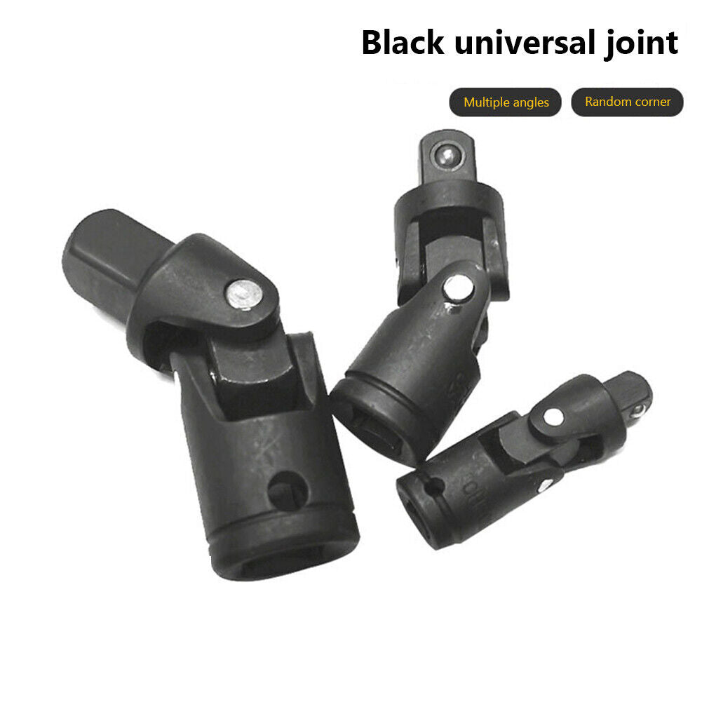 3pcs/Set Universal Joint Wrench Sockets Adapter Manual Car Repair Tools