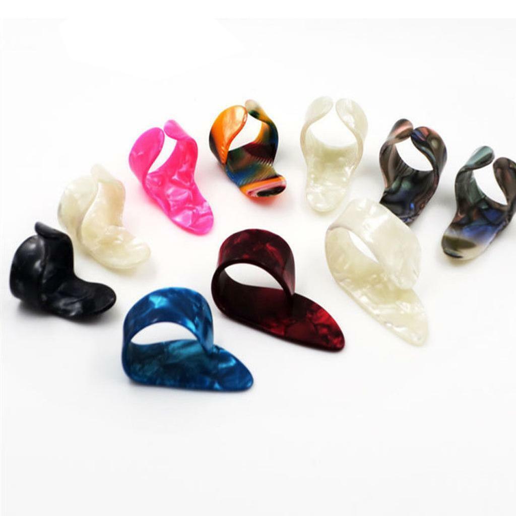 15 ×  - 5 Stainless Steel Index Finger , 5 Colorful  Finger , 5