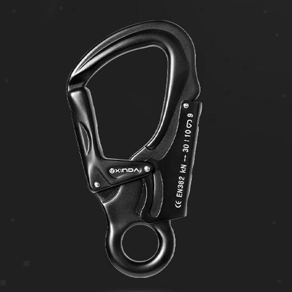 Auto Locking Carabiner Aluminum Alloy Clip for Outdoor Rock Climbing Swing