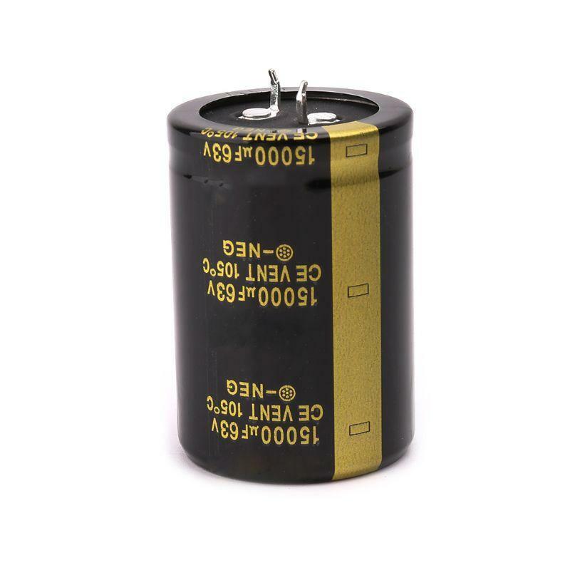 63V 15000uF Aluminum Electrolytic Capacitor Amplifier Audio Filter Capacitors