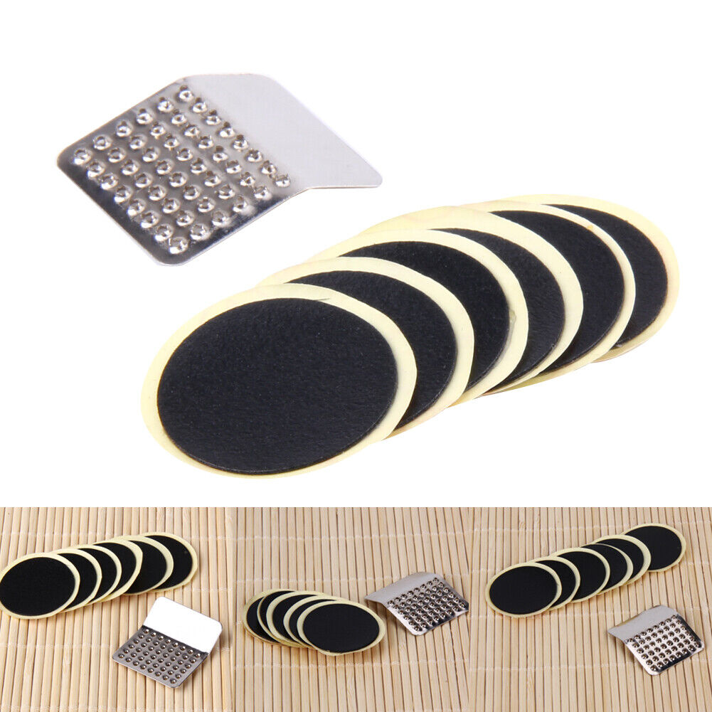 Cycling Bicycle Bike Repair Fix Kit Flat Tire Tyre Tube Patch Glueless Kit
