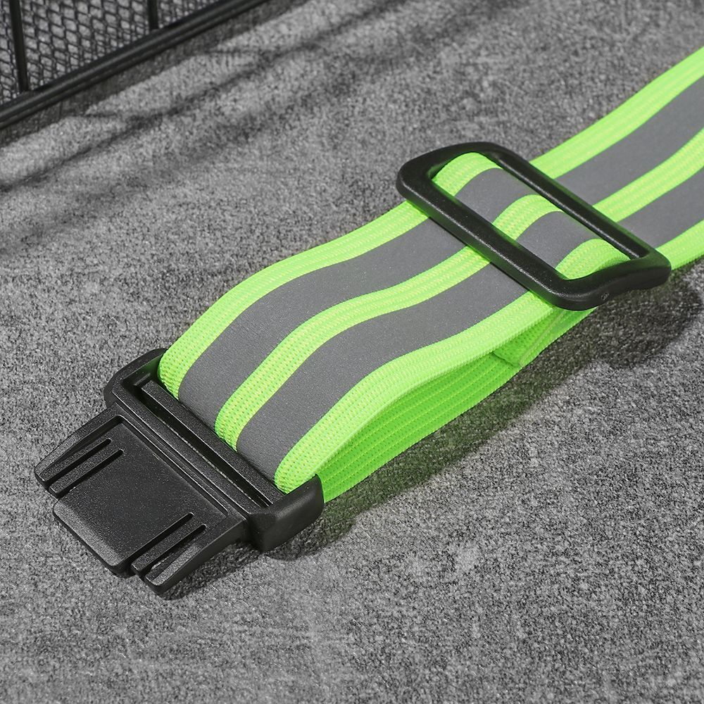 Wristband Warning Armband Cycling Reflective Strips Bicycle Bind Strap
