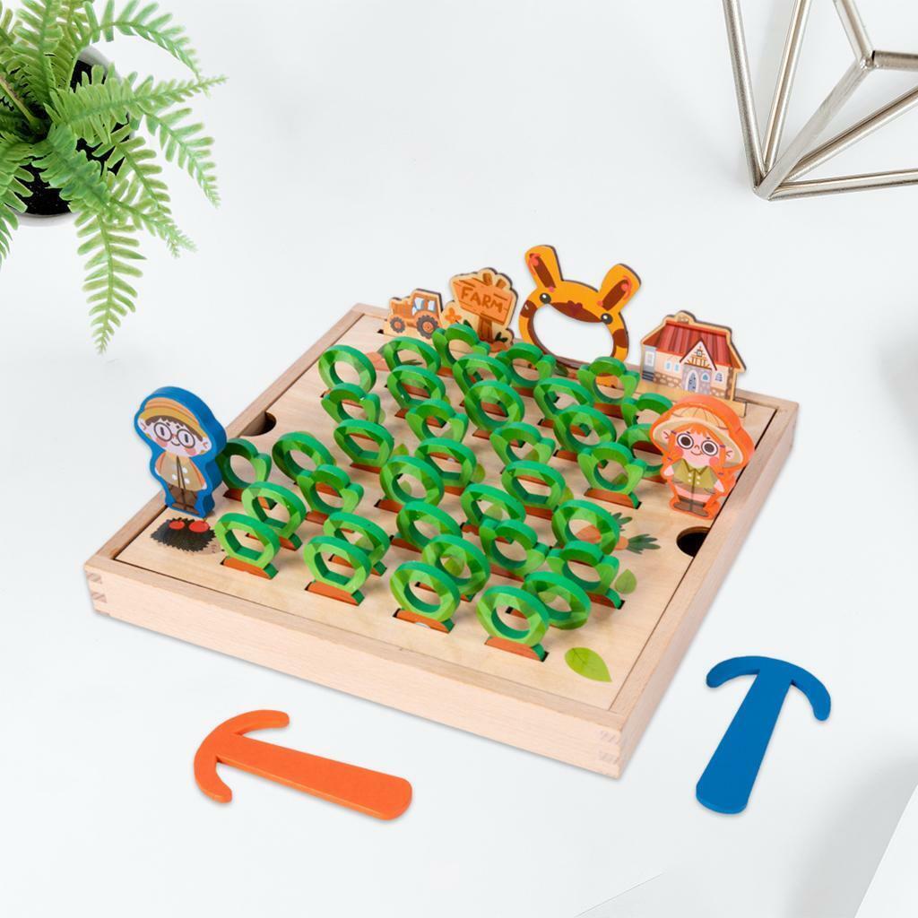 Wooden Montessori  Matching Puzzle Jigsaws for Developmental Gifts