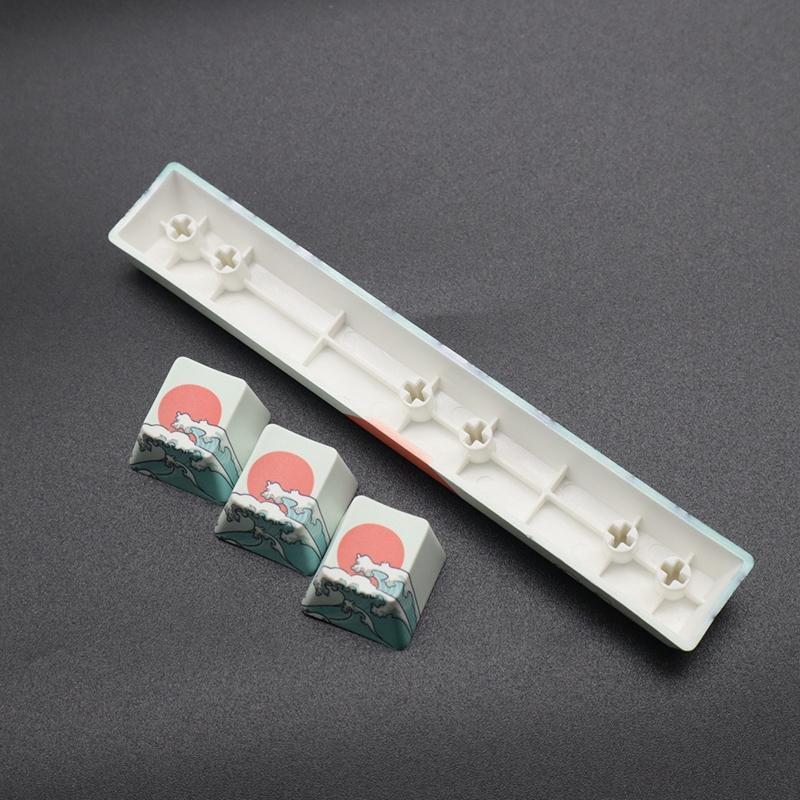 2 Keys OEM Profile Custom Keycaps PBT Dye Sub Space ESC Keys Keycap Spacebar Cap