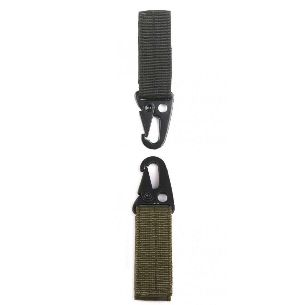 2pcs   Hanging Belt Carabiner Clip Hook Webbing Buckle Strap