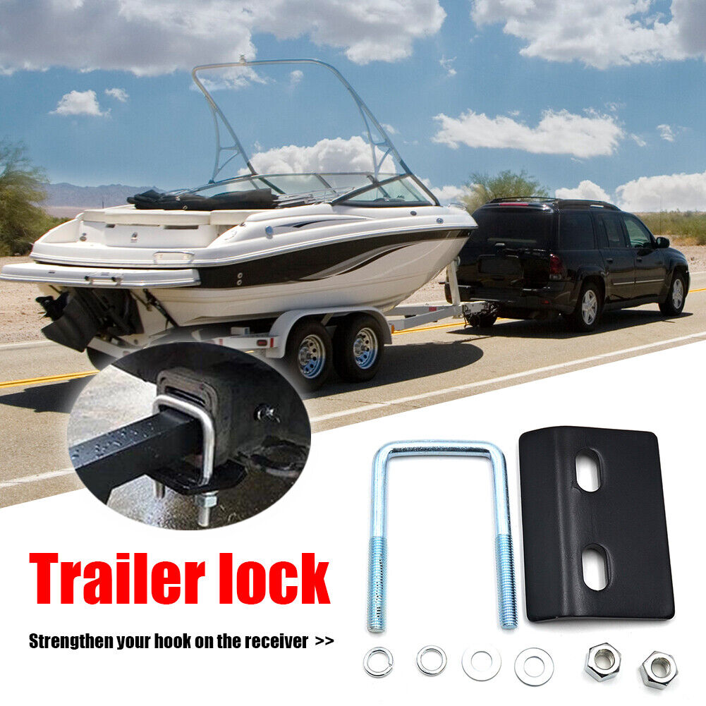 Trailer Damper Universal U-Bolt Anti-Rattle Stabilizer Lock Hitch Tightener
