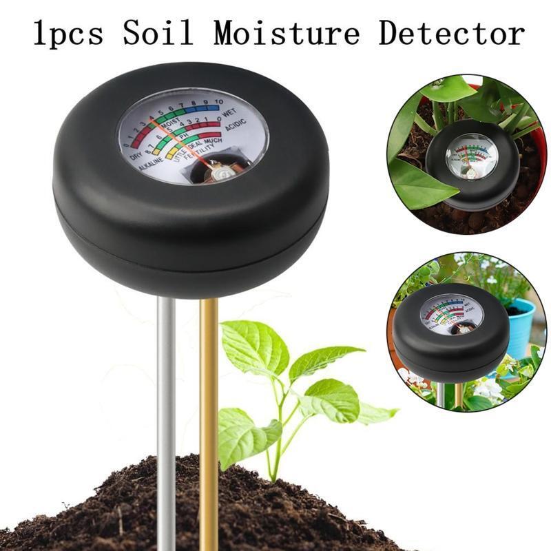 Soil pH Meter 3-in-1 Tester Kit for Moisture Fertility & pH for Home & Garden