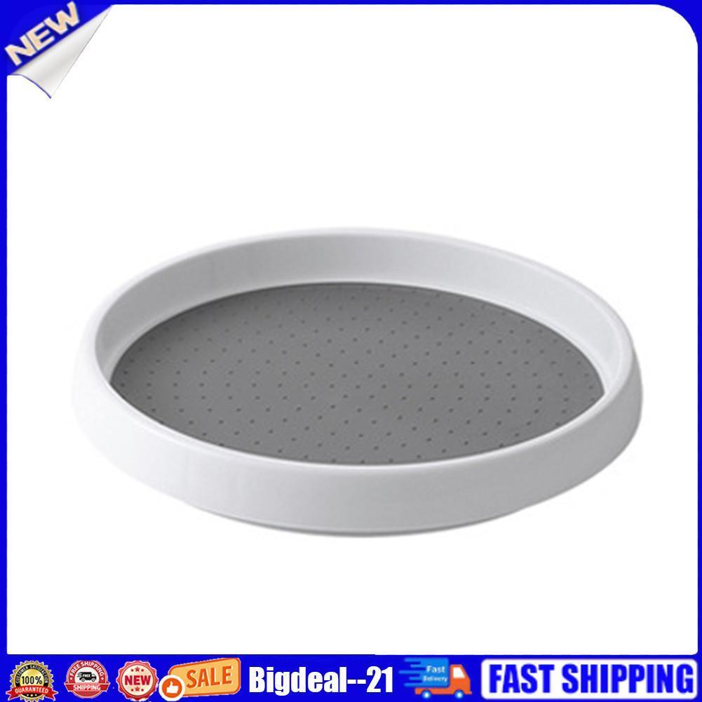25.5cm Condiment Rotating Storage Tray Portable Spice Salt Sugar Can Shelf