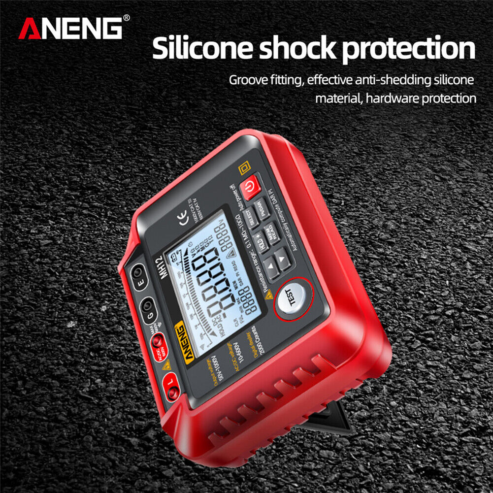 ANENG MH12 Insulation Resistance Digital Meter Voltage Megohmmeter Tester