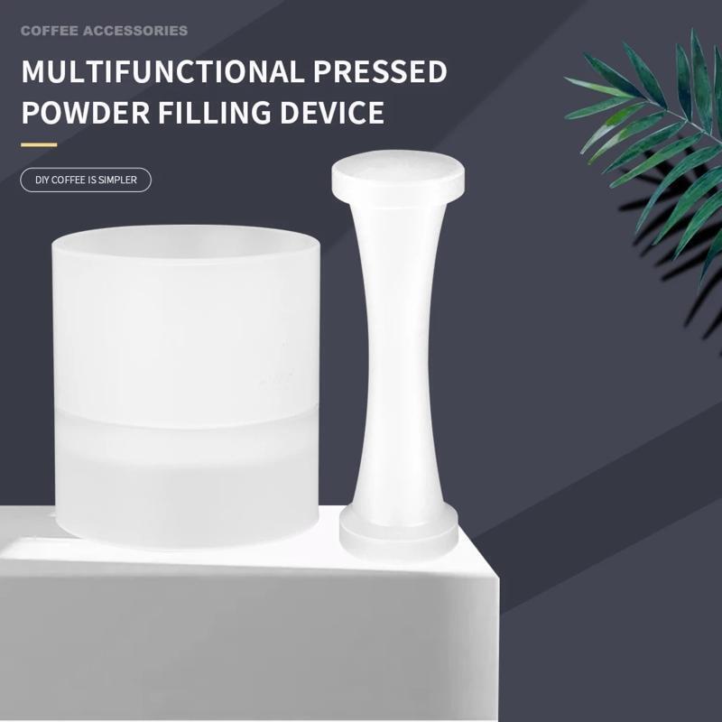 3 Pcs Pressed Power Filling Device Easy Operation Coffee Tool Pressing Coffee