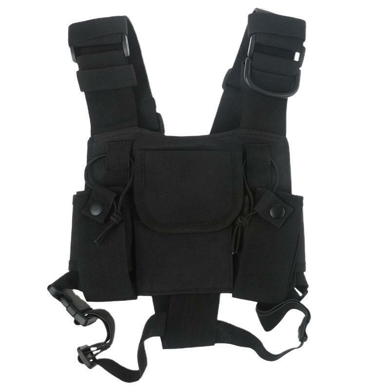 Universal  Radio Chest Harness Walkie Talkie Holster for Two Way Radio