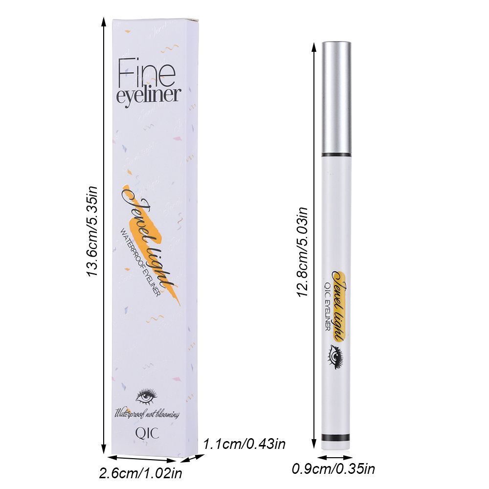 Long Lasting Quick-Drying Sweatproof Eyeliner Pen Colorful Waterproof Liquid
