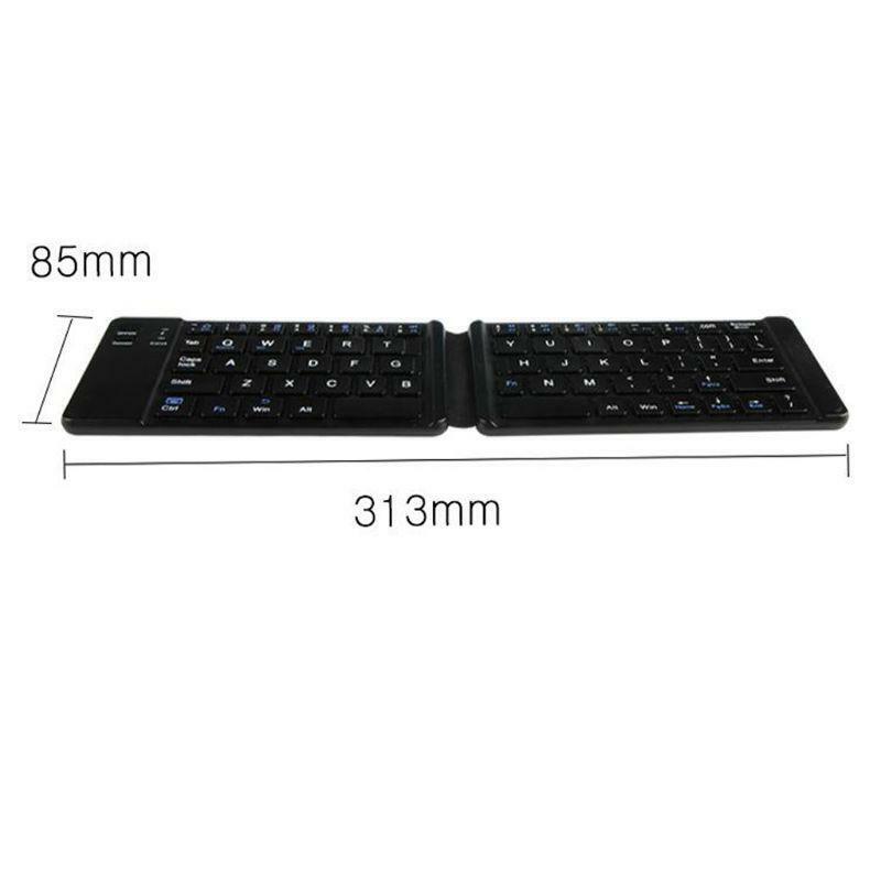 Foldable Wireless Keyboard for IOS/Android/Windows ipad Tablet phone