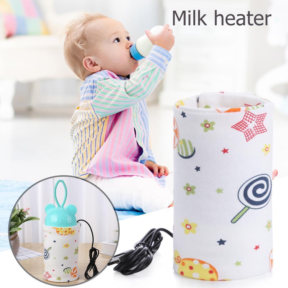 Baby Bottle Warmer Portable Milk Cup Heater Infants Feeding Bottle Bag (D)