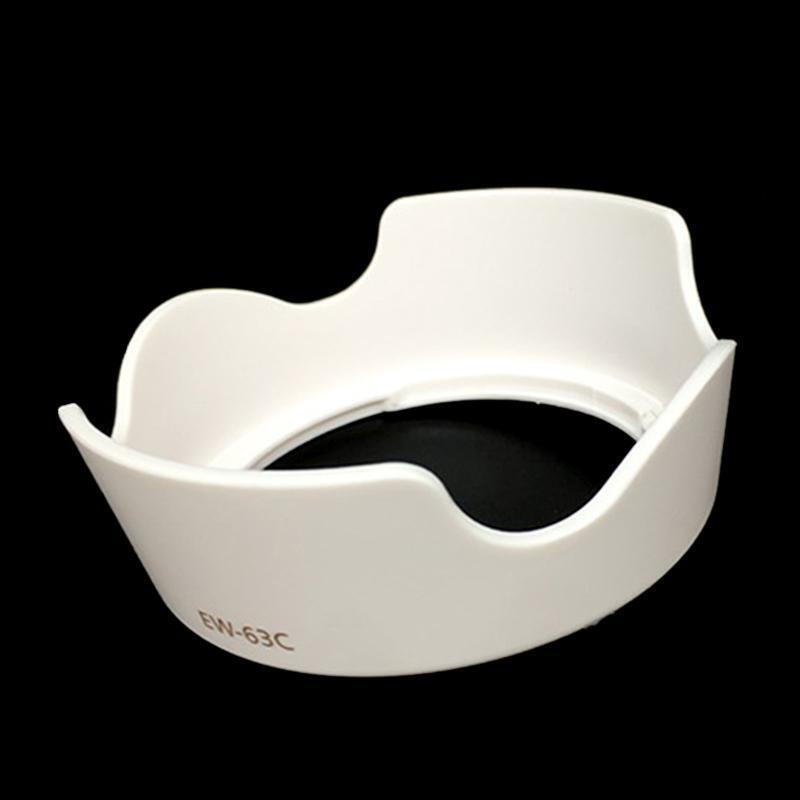 EW-63C for EF-S 18-55mm f/3.5-5.6 IS STM Camera Lens Hood Protection Bayonet